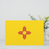 Flag New Mexico (US-Staat) Briefpapier (Stehend Vorderseite)