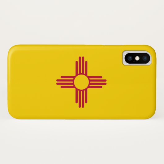 Flag New Mexico (US-Staat) Case-Mate iPhone Hülle (Rückseite (Horizontal))