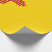 Flag New Mexico (US-Staat) Geschenkpapier (Ecke)