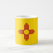 Flag New Mexico (US-Staat) Kaffeetasse (Mittel)