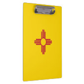 Flag New Mexico (US-Staat) Klemmbrett (Rechts)