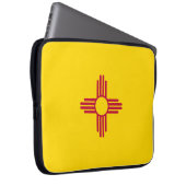 Flag New Mexico (US-Staat) Laptopschutzhülle (Vorne Rechts)