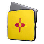 Flag New Mexico (US-Staat) Laptopschutzhülle (Vorderseite Links)
