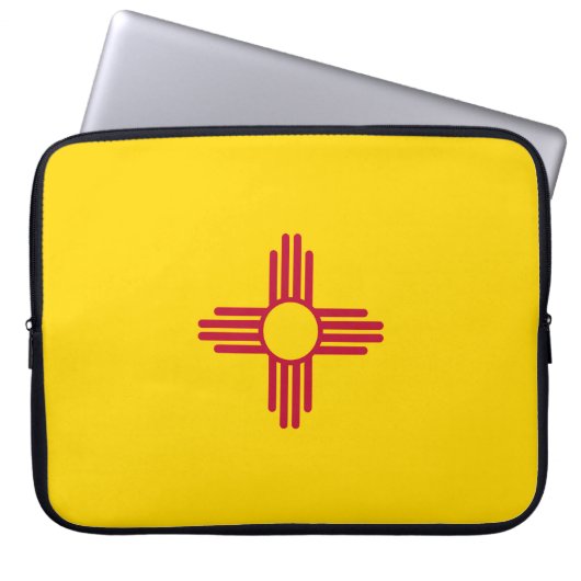 Flag New Mexico (US-Staat) Laptopschutzhülle (Vorderseite)