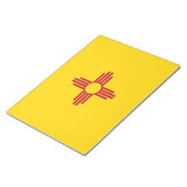 Flag New Mexico (US-Staat) Notizblock (angewinkelt)