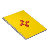 Flag New Mexico (US-Staat) Notizblock (Rechte Seite)
