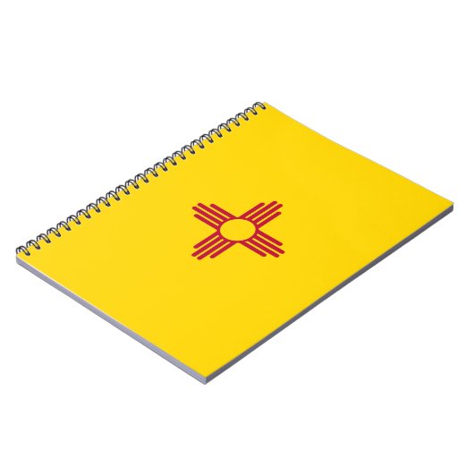 Flag New Mexico (US-Staat) Notizblock (Linke Seite)