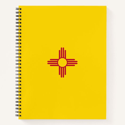 Flag New Mexico (US-Staat) Notizblock (Vorderseite)