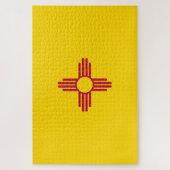 Flag New Mexico (US-Staat) Puzzle (Vertikal)