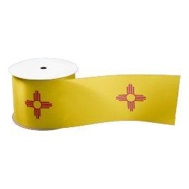 Flag New Mexico (US-Staat) Satinband