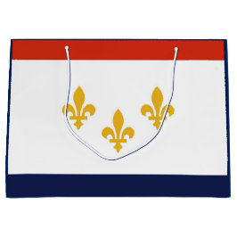 Flag New Orleans Geschenktasche Große Geschenktüte