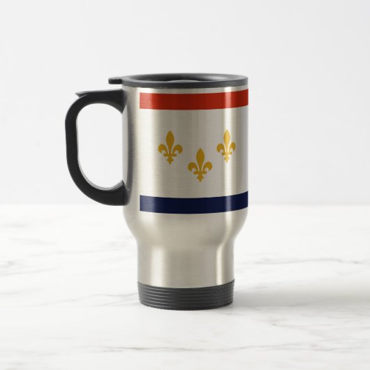 Flag New Orleans, Louisiana Travel Mug Reisebecher (Links)