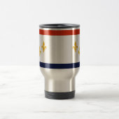 Flag New Orleans, Louisiana Travel Mug Reisebecher (Mittel)