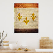 Flag New Orleans Poster (Küche)