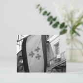 Flag New Orleans Postkarte (Stehend Vorderseite)