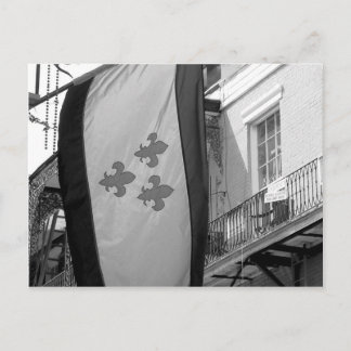 Flag New Orleans Postkarte