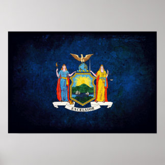 Flag New Yorker Poster