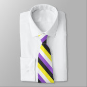 Flag "Non-Binary Pride" Krawatte (Gebunden)