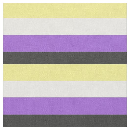 Flag "Non-Binary Pride" Stoff (Nahaufnahme)