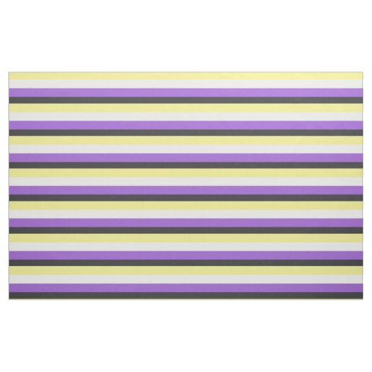 Flag "Non-Binary Pride" Stoff (Fat Quarter (45,7 x 55,9 cm))