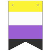 Flag "Non-Binary Pride" Wimpelkette (Zweite Fahne)