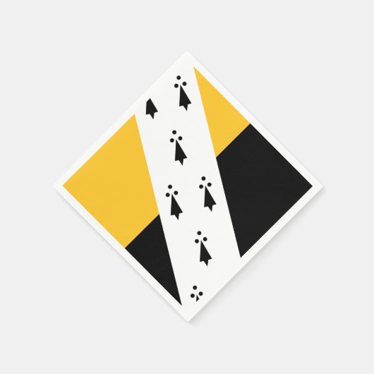 Flag Norfolk Paper Napkins Serviette (Ecke)