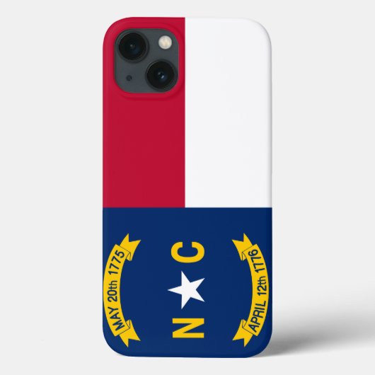 Flag North Carolina Case-Mate iPhone Hülle (Rückseite)