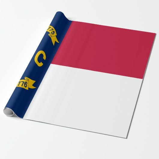Flag North Carolina Geschenkpapier (Ungerollt)