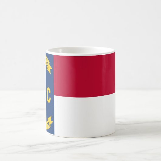 Flag North Carolina Kaffeetasse (Mittel)