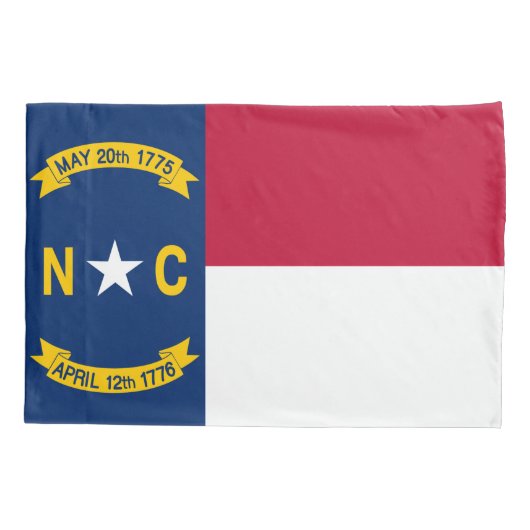 Flag North Carolina Kissenbezug (Rückseite)