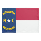 Flag North Carolina Kissenbezug (Vorderseite)