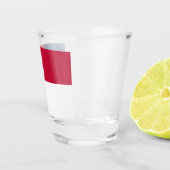 Flag North Carolina Schnapsglas (Rechts)