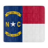 Flag North Carolina Schneidebrett (Vorderseite)