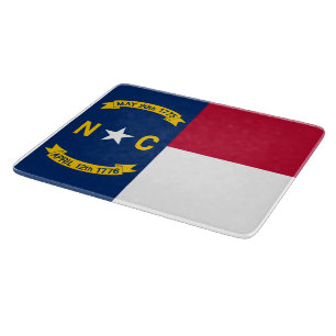 Flag North Carolina Schneidebrett