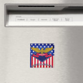 Flag North Carolina USA Magnet (In Situ (Geschirrspüler))