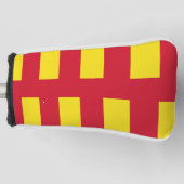 Flag Northumberland Golf Head Cover Headcover (Vorderseite)