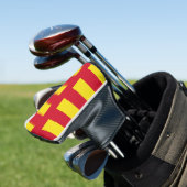 Flag Northumberland Golf Head Cover Headcover (In Situ)