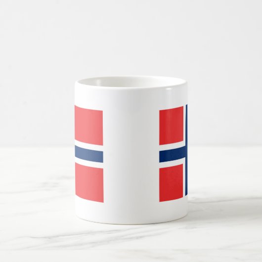 Flag Norwegen Kaffeetasse (Mittel)