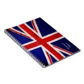 Flag-Notebook mit personalisierter Gewerkschaft Notizblock (Rechte Seite)
