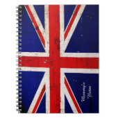 Flag-Notebook mit personalisierter Gewerkschaft Notizblock (Vorderseite)