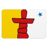 Flag NUNAVUT Magnet (Horizontal)