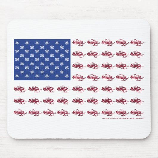 FLAG-O-SLEDS-[konvertiert] Mousepad (Vorne)