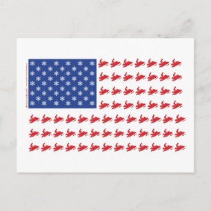 FLAG-O-SLEDS-Sno-Crosseps Postkarte