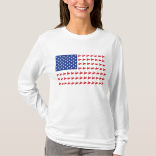 FLAG-O-SLEDS-Sno-Crosseps T-Shirt