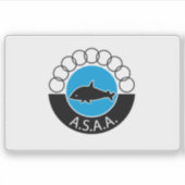 Flag of Abyei Area (Sudan) Aufkleber (Vorderseite)