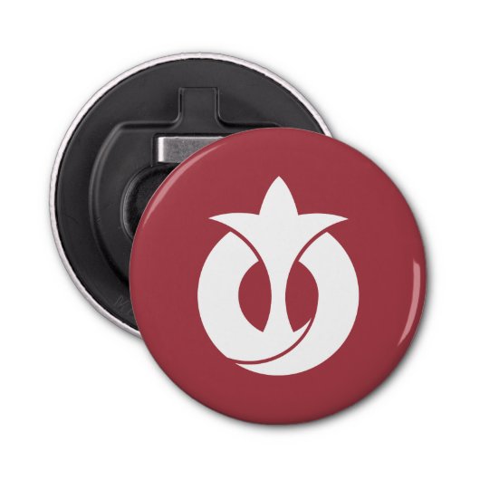 Flag of Aichi Prefecture, Japan Flaschenöffner (Vorderseite)