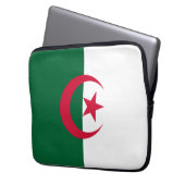Flag of Algeria Laptop Laptopschutzhülle (Vorderseite Links)