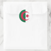 Flag of Algeria Laptop Runder Aufkleber (Tasche)