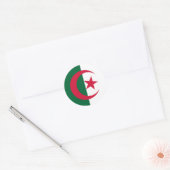 Flag of Algeria Laptop Runder Aufkleber (Umschlag)
