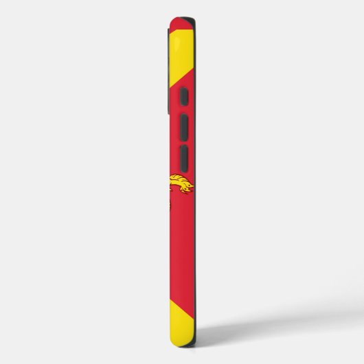 Flag of Anglesey Case-Mate iPhone Case (Rückseite / Links)